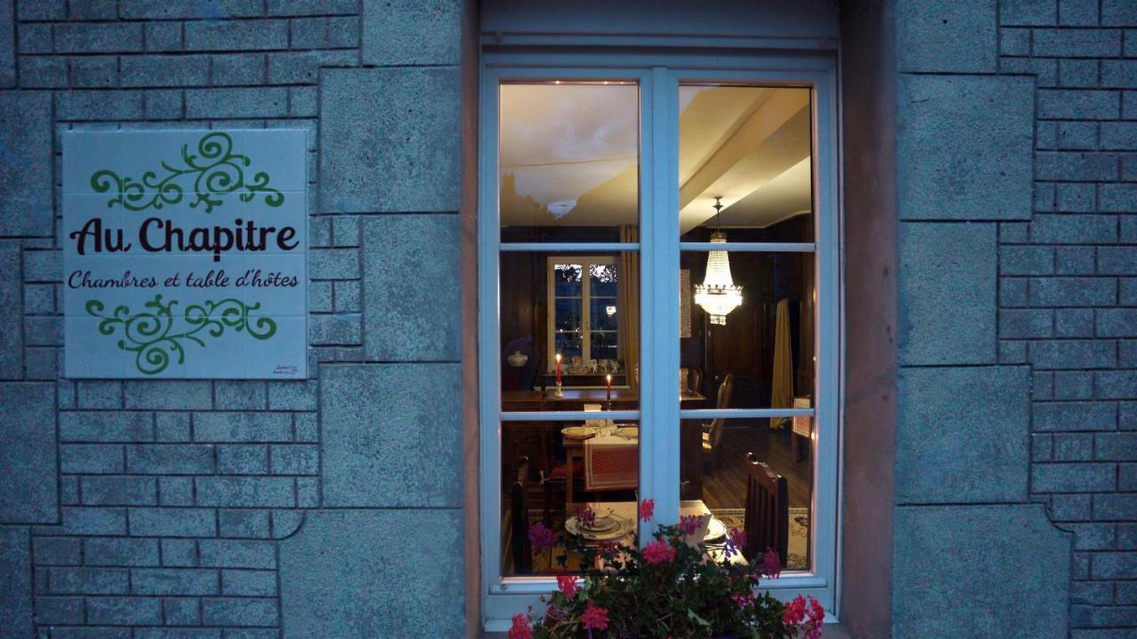 Au Chapitre Panzió Rozoy-sur-Serre Kültér fotó